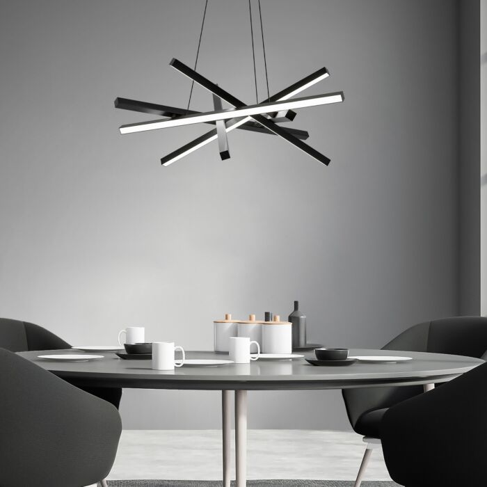 WAC PD-73134-BK Parallax Pendant 3000K