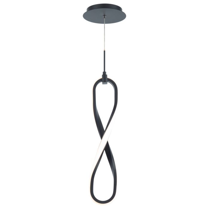 WAC PD-79221-BK Marise Mini Pendant 3000K - Black Finish Sconce