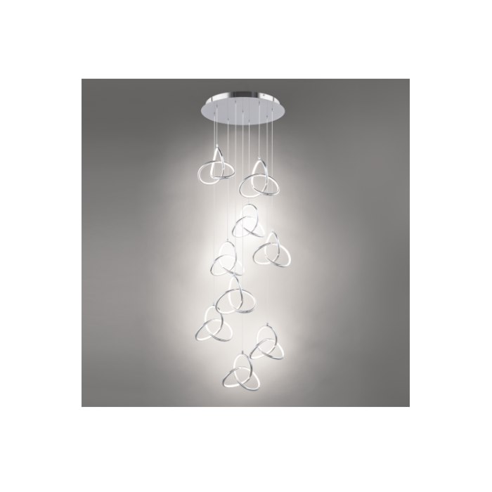 WAC PD-84909R-CH Vornado Round Multi Light 3000K