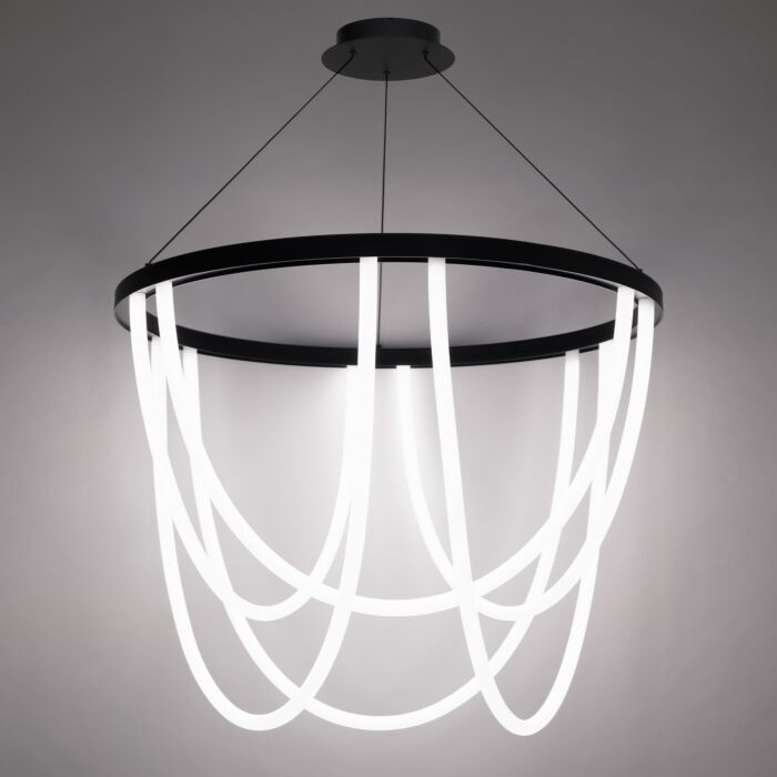 WAC PD-89436-BK Margarite Chandelier 3000K