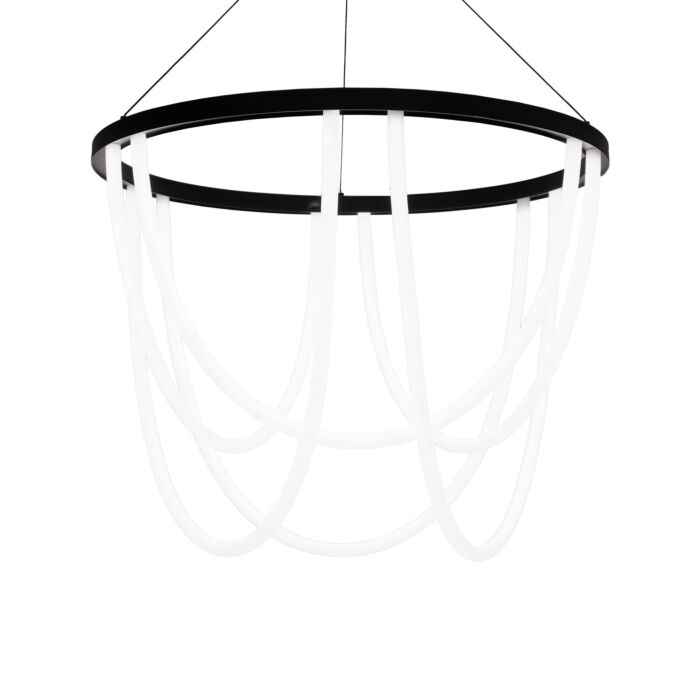 WAC PD-89436-BK Margarite Chandelier 3000K