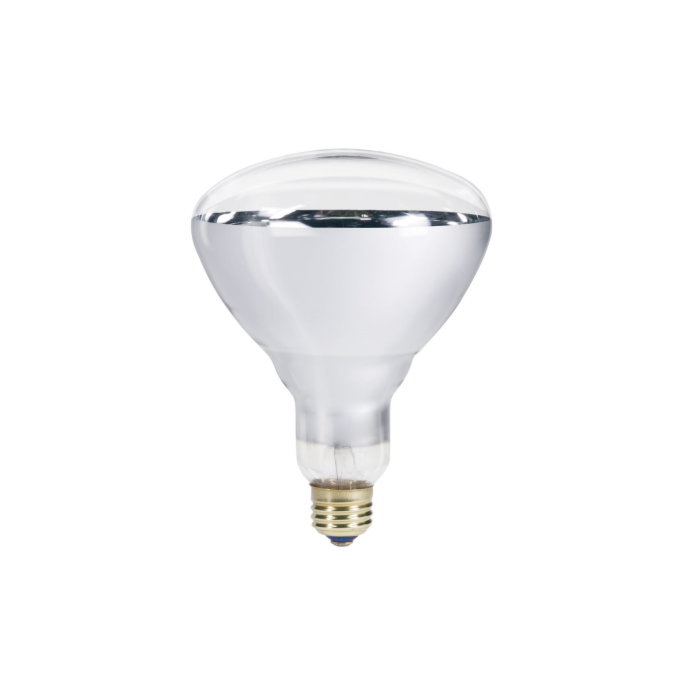 Philips 416743 - 250BR40 IR/1 120V 4/1 TP - 250 Watt BR40 Clear Heat Lamp