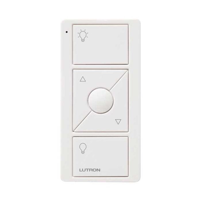 Lutron Pico PJ2‑3BRL‑GWH‑L01 3 Button Raise/Lower w/ Light Icons Wireless Controller - White