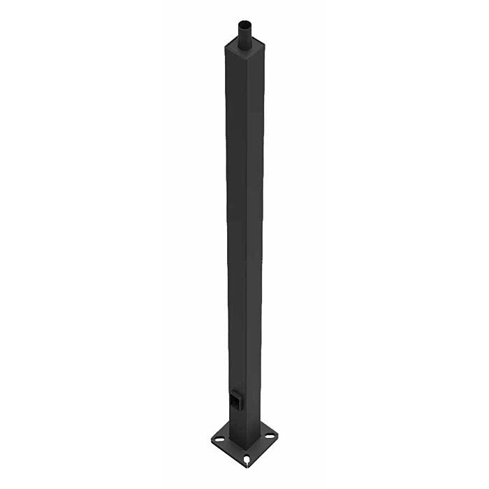 RAB PS4-11-20WT  4" Square Pole 11Ga 20 Ft Tenon Mount 