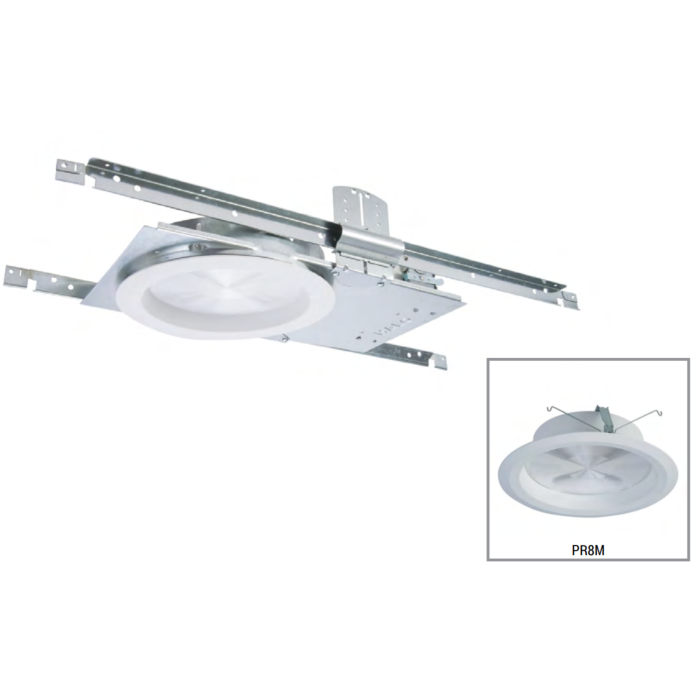 Halo PR8M12MDMW 8" aperture new construction, retrofit and surface downlight