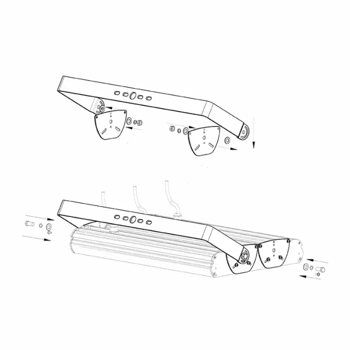 Westgate LOHB-H-2FT Mounting Bracket