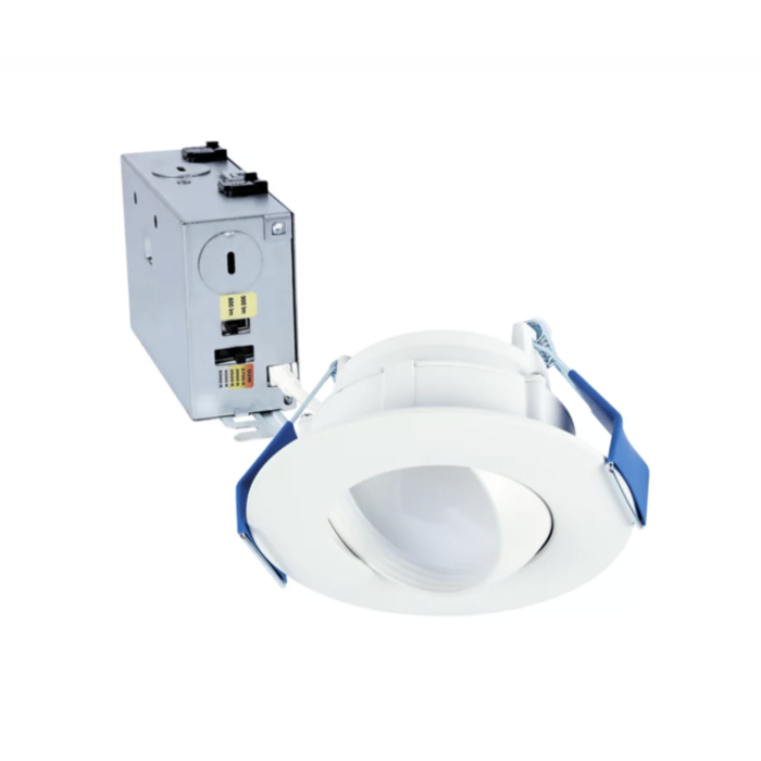 Halo RA4LS9FSD2W1EWHDM Baffle Adj Recessed Canless LED Downlight