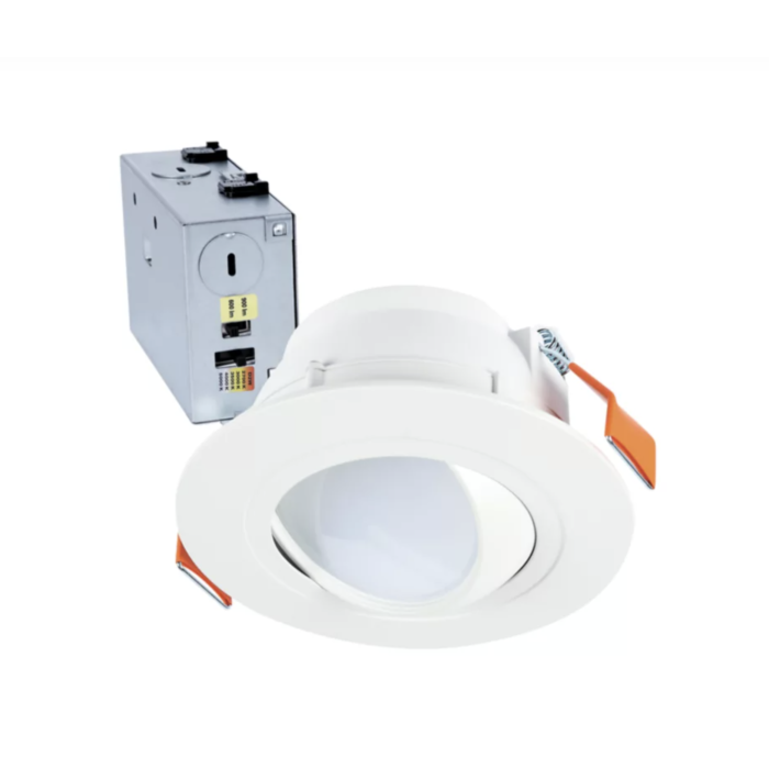 Halo RA6LS9FSD2W1EWHDM Baffle Adj. Recessed Canless LED Downlight