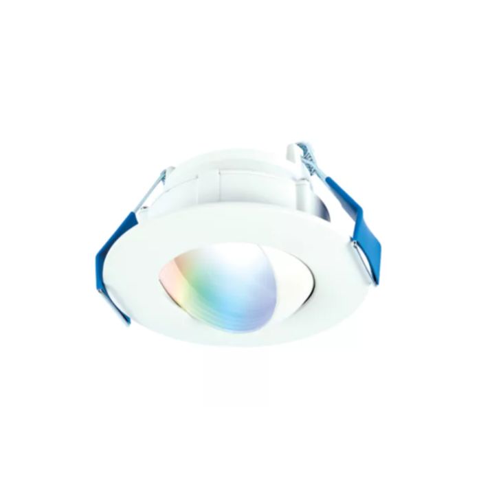 Halo RAWZC409 4" Smart Adjustable Canless Downlight (WiZ Pro), 10.8W