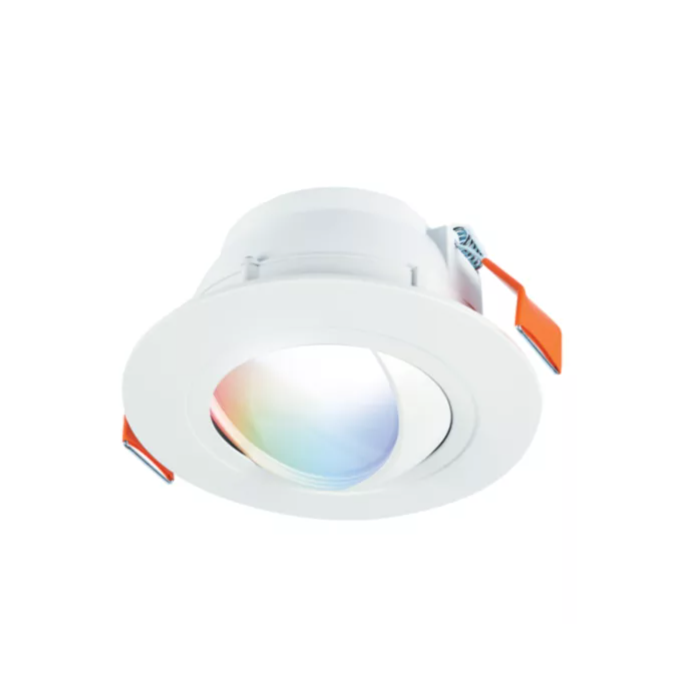 Halo RAWZC610 5"/6" Smart Adjustable Canless Downlight (WiZ Pro), 10.8W