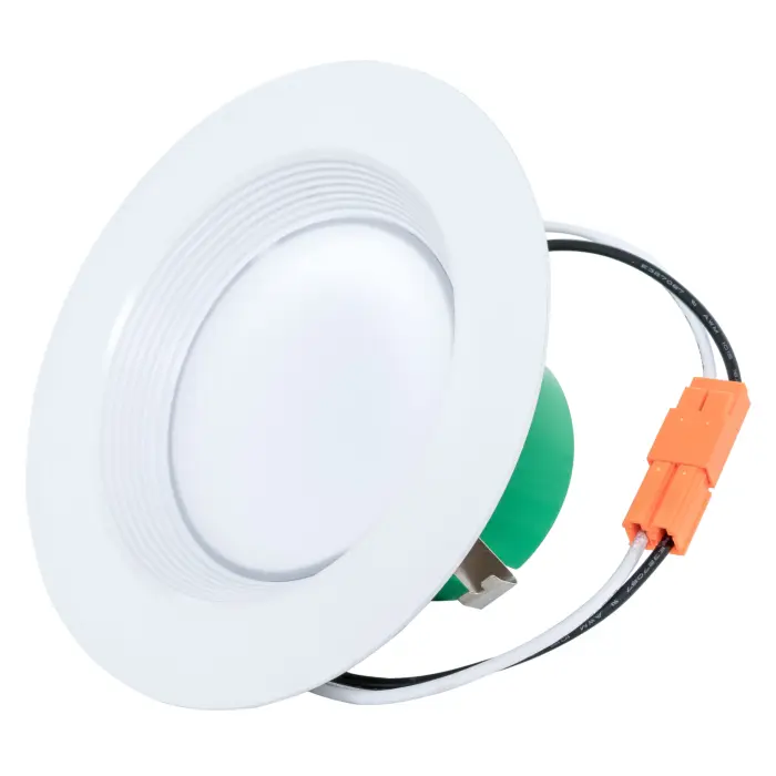 Westgate MFG RDL4-BF-MCT5 4in. Multi-CCT Recessed Light with Baffle Trim, 10W, 2700K/3000K/3500K/4000K/5000K