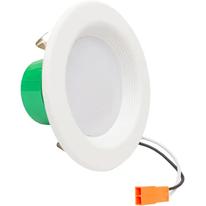 Westgate MFG RDL4-BF-MCT5 4in. Multi-CCT Recessed Light with Baffle Trim, 10W, 2700K/3000K/3500K/4000K/5000K