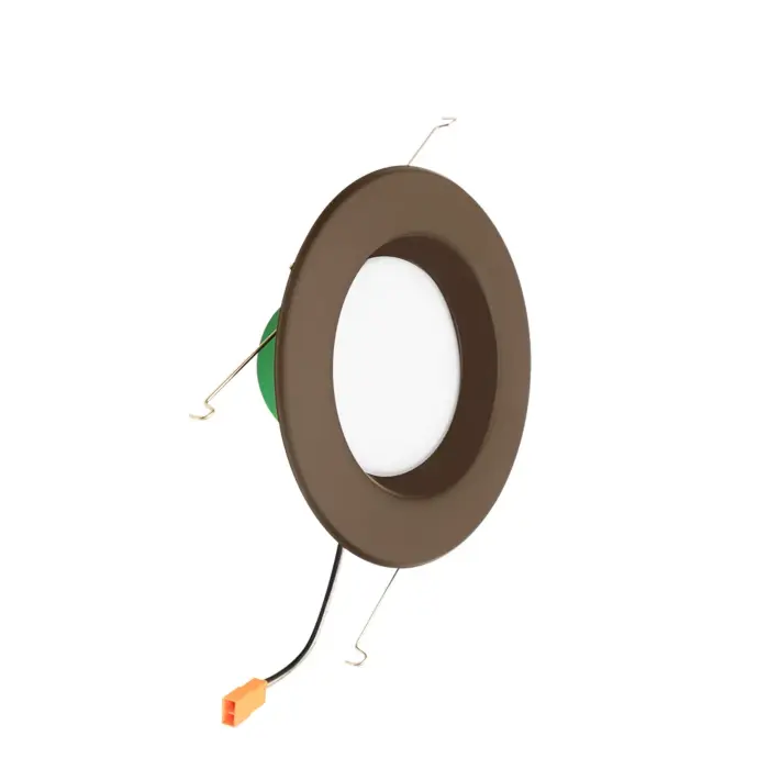 Westgate MFG RDL6-ST-MCT5-ORB 6in. Bronze Multi-CCT Recessed Light with Smooth Trim, 15W, 27K/30K/35K/40K/50K
