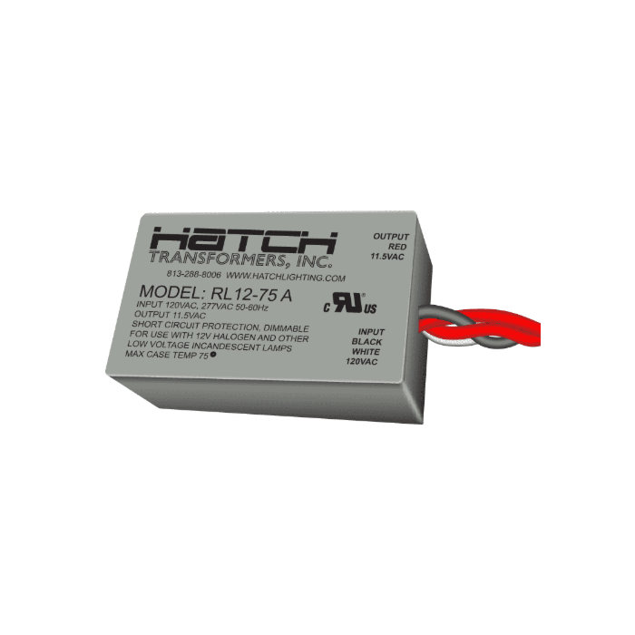 Hatch RL12-75A Low Voltage Transformer 75W