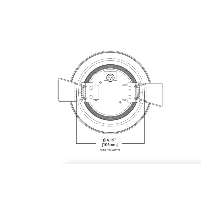 Halo RL4LS9FSD2W1EWHDM 4" Baffle Downlight