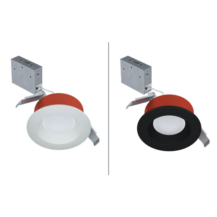 Halo RLFRC4FS 4" Fire Rated Recessed Baffle Canless Downlight 