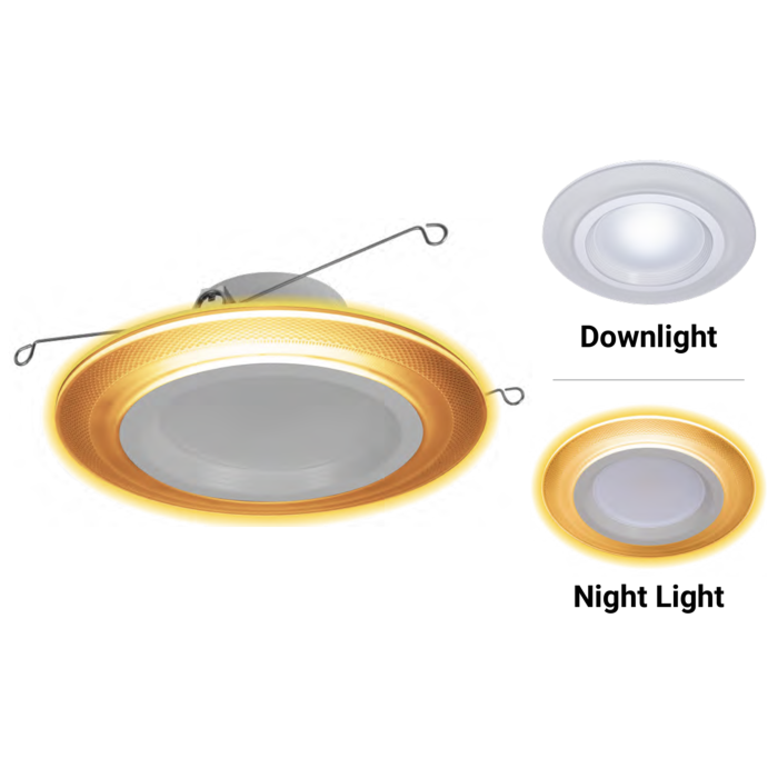 Halo RLNL56109FSD2W1EWH 5/6" Night Light Recessed LED Retrofit