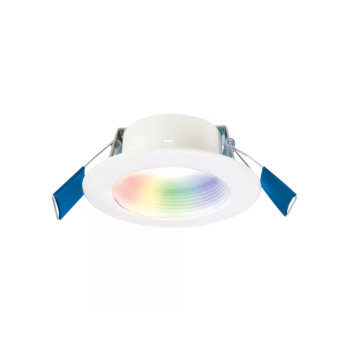 Halo RLWZC409 4" Smart Baffle Canless Downlight (WiZ Pro), 10W