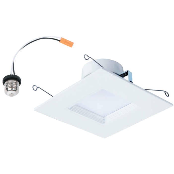 Halo RSQ5LS9FSD2W1EWH RSQ5 5” Square Recessed
Baffle LED Trim 
