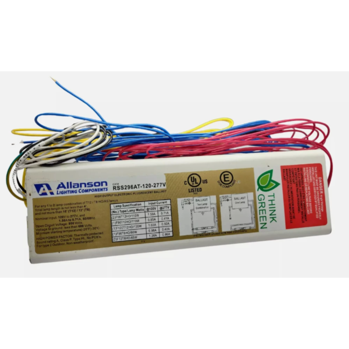 Allanson RSS296AT-120-277V Electronic Sign Ballast