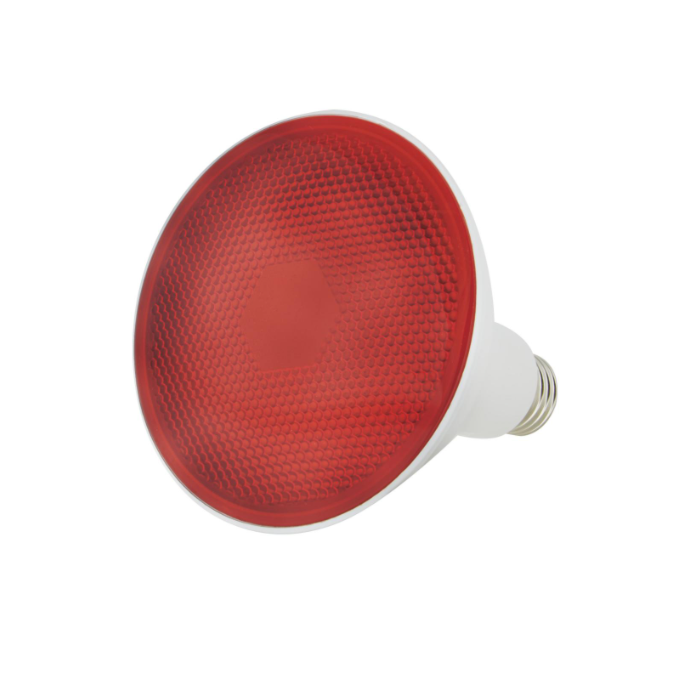 Satco S29480 LED PAR38 Bulb - 11.5PAR38/LED/90'/RED