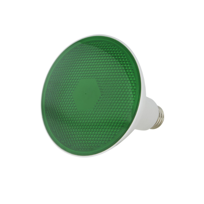 Satco S29481 LED PAR38 Bulb - 11.5PAR38/LED/90'/GREEN