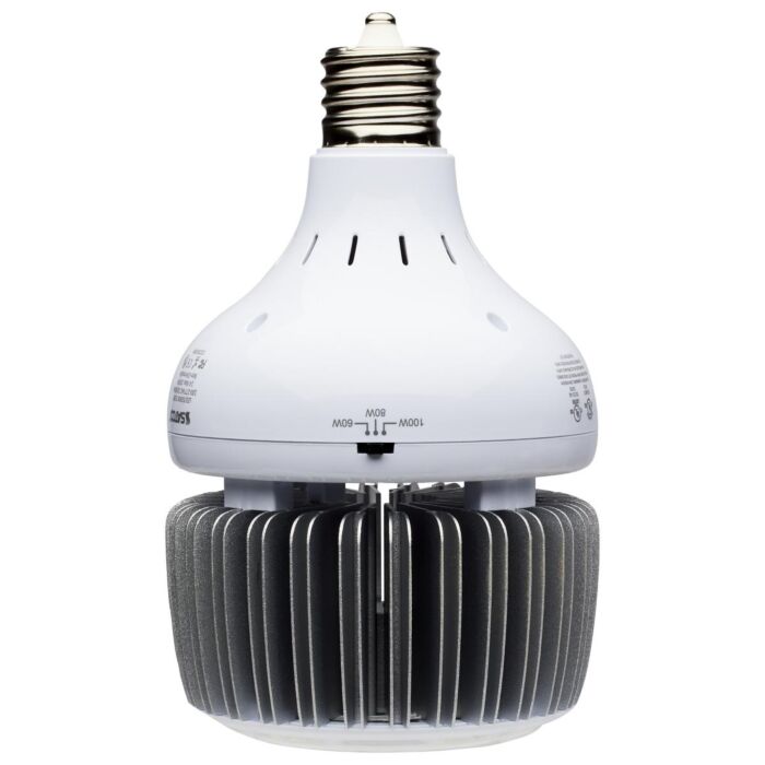 SATCO S33113 100W/LED/HID-HB/5K/100-277V Wattage Selectable HID LED Lamp