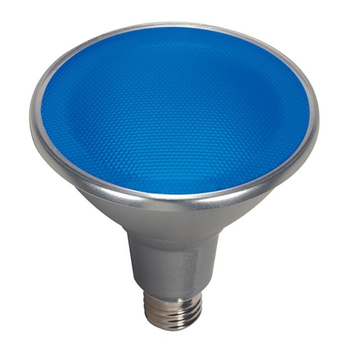 Satco S9482 LED PAR38 Bulb - 15PAR38/LED/40'/BLUE/120V