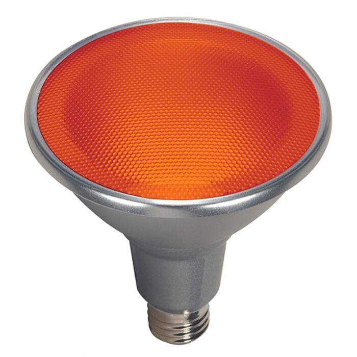 Satco S9483 LED PAR38 Bulb - 15PAR38/LED/40'/AMBER/120V