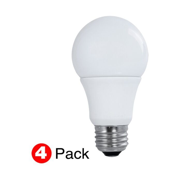 *DISCONTINUED - New # S29596* Satco S9596 LED A19 Bulb - 9A19/LED/2700K/120V/4PK 