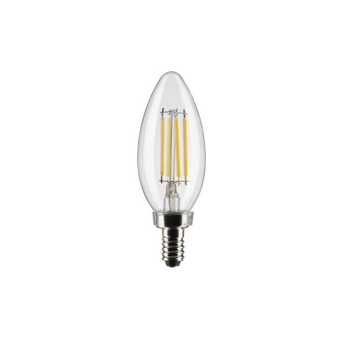 Satco S21264 LED B11 Bulb - 4B11/LED/927/CL/120V/E12