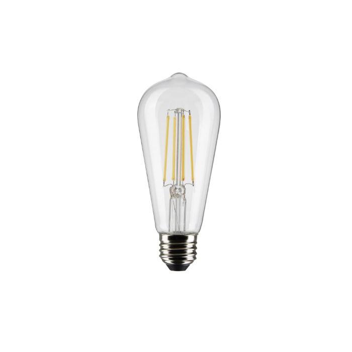 Satco S21365 LED ST19 Bulb - 8ST19/CL/LED/940/E26