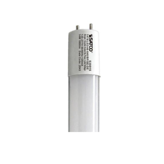 Satco S39915 - 14T8/LED/48-840/BP/SE-DE  LED T8 Type B Lamp