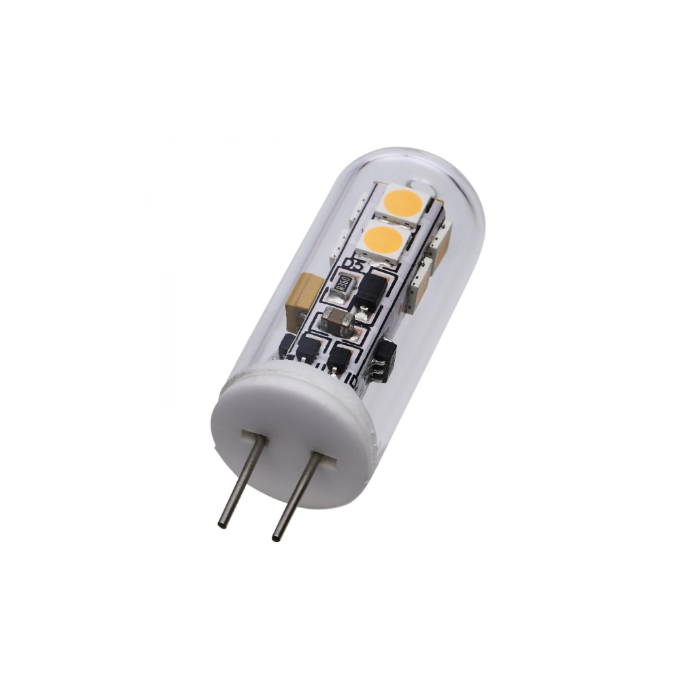Satco S12310 LED T4 Lamp - 2W/LED/G4/CL/830/12V