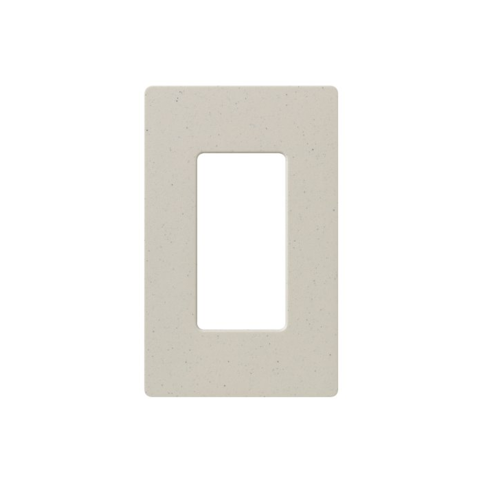 Lutron SC-1-LS Claro 1 Gang Wallplate Limestone - *DISCONTINUED*