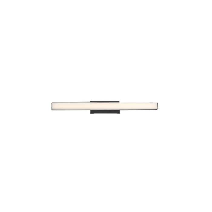 WAC WS-77612-27-BK Brink Bathroom Sconce - Black Finish Sconce