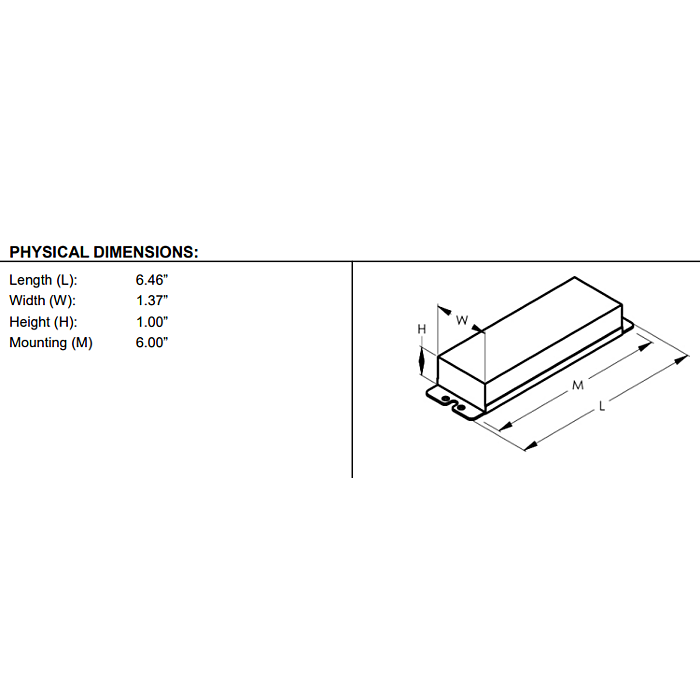 Keystone KTEB-228-1-TP-PH Compact Fluorescent (CFL) Ballast