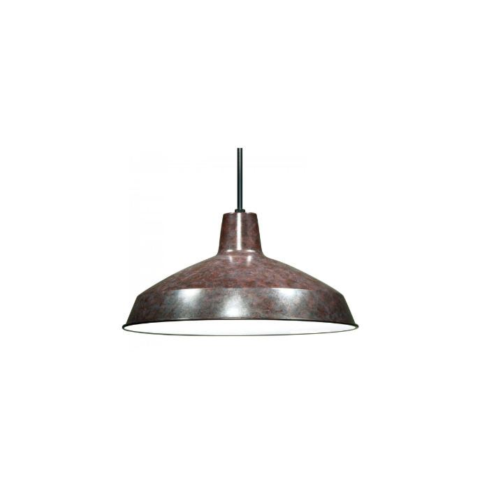 Nuvo SF76-662 1 Light - 16" Pendant with Warehouse Shade - Old Bronze Finish