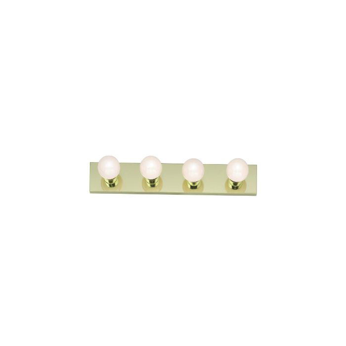 Nuvo SF77-189 4 Light - 24" Vanity Strip - Polished Brass Finish