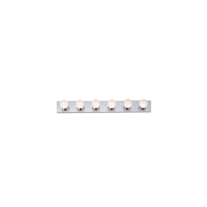 Nuvo SF77-194 6 Light - 36" Vanity Strip - Polished Chrome Finish