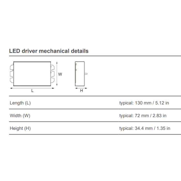 361/B eldoLED SOLOdrive SL0361B3 30W Constant Current LED Driver
