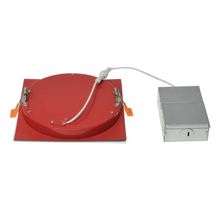 Westgate MFG SSL4-MCT5-FR 4in. Fire Rated Square Recessed Light, 5CCT