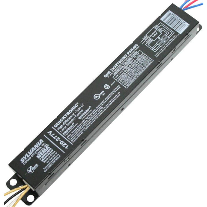 Sylvania QHE2x32T8/UNV PSN-MC (51408)  T8 Electronic Fluorescent Ballast