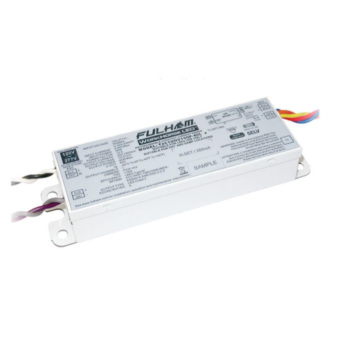 T2C1UNV150P-40L Fulham WorkHorse 40W Constant Current LED Driver