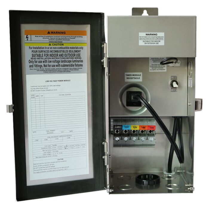 Westgate TR-150W-MT-SS 150W Transformer Timer/Photocell