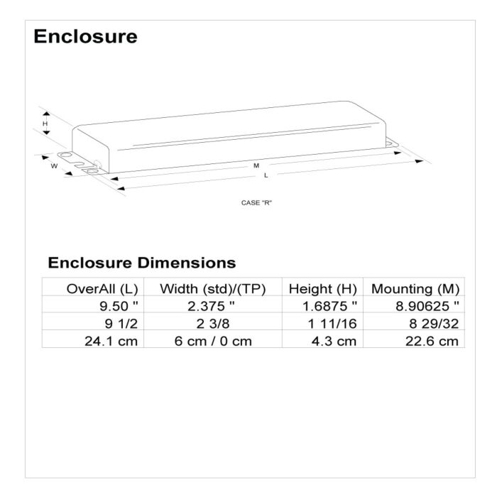 Advance VH-2Q26-TP-BLS Magnetic Compact Fluorescent Ballast - *DISCONTINUED*