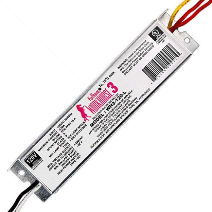 Fulham Workhorse WH3-120-L Electronic Fluorescent Ballast 