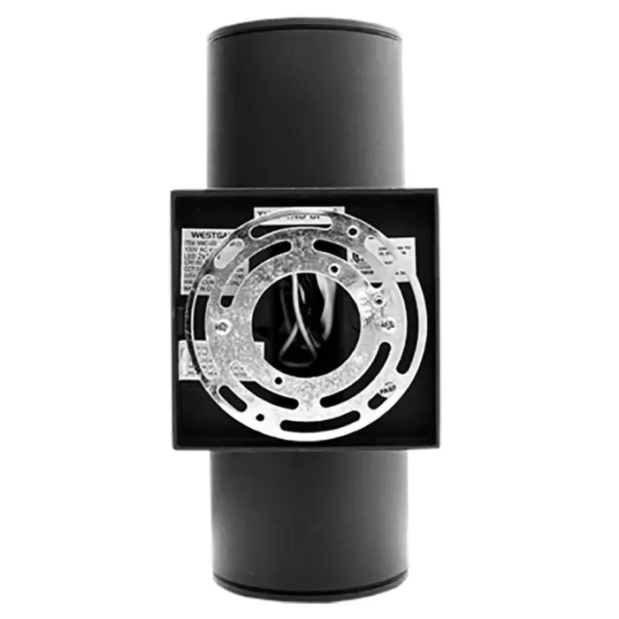Westgate MFG WMC-UDL-RGBW-BK - 4in.Wall Mount Outdoor Cylinder Up/Downlight  RGBW Selectable 30W Black