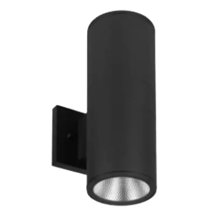 Westgate MFG WMC-UDL-RGBW-BK - 4in.Wall Mount Outdoor Cylinder Up/Downlight  RGBW Selectable 30W Black