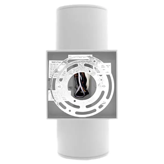 Westgate MFG WMC-UDL-RGBW-WH - 4in.Wall Mount Outdoor Cylinder Up/Downlight  RGBW Selectable 30W White